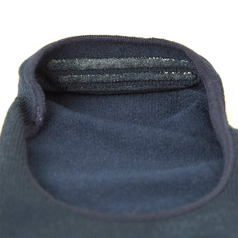 Tabio Lyocell Toe No-Show Socks close-up showing soft, breathable fabric and slip-resistant band for all-day comfort.