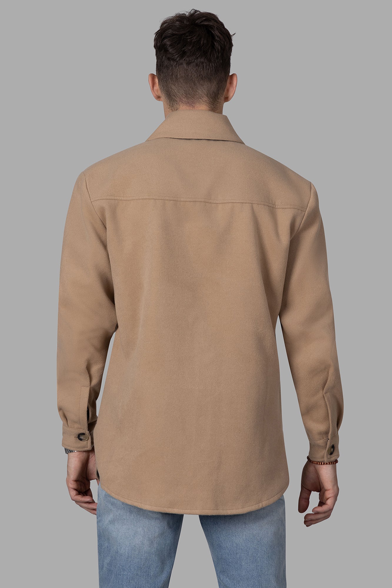 Gaëlle Paris Beige Shirt Jacket product image