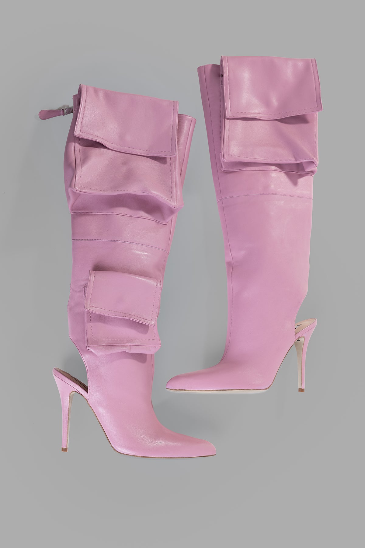 Natasha Zinko Cargo Knee Boots product image #2