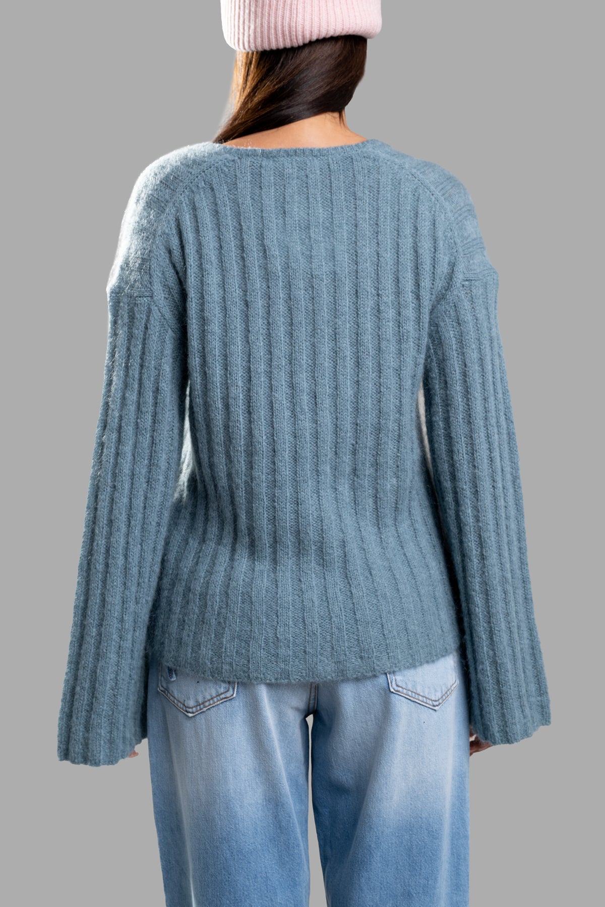 By Malene Birger Cimone Ribbed Sweater, product view 3