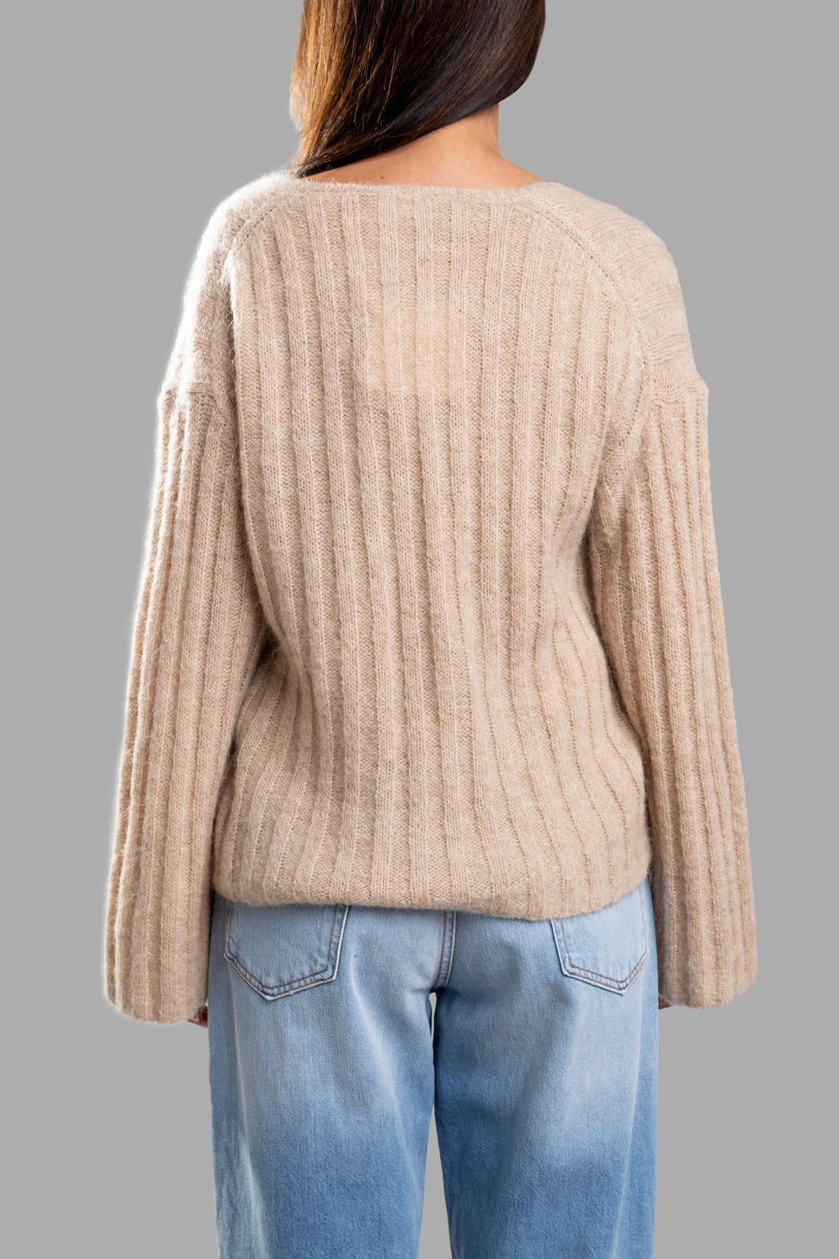 By Malene Birger Cimone Ribbed Sweater, product view 3