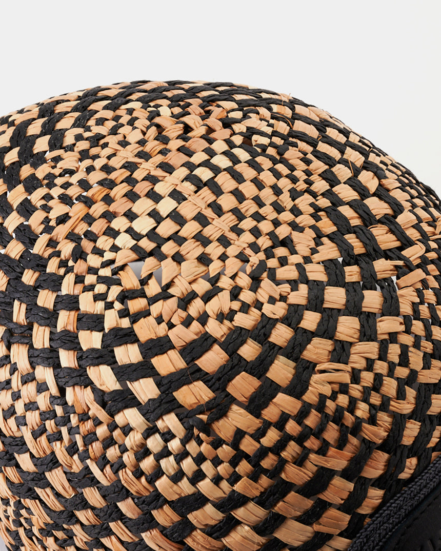 Kijima Takayuki Color-block Straw Hat, product view 7