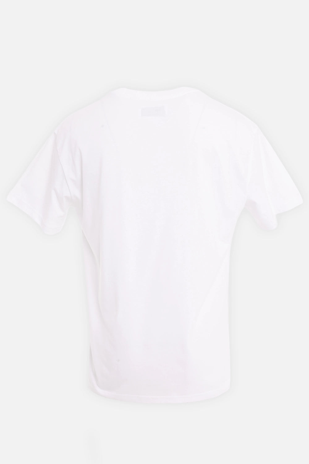 Vivienne Westwood unisex T-shirt in white, back view, clean plain back and crew neck