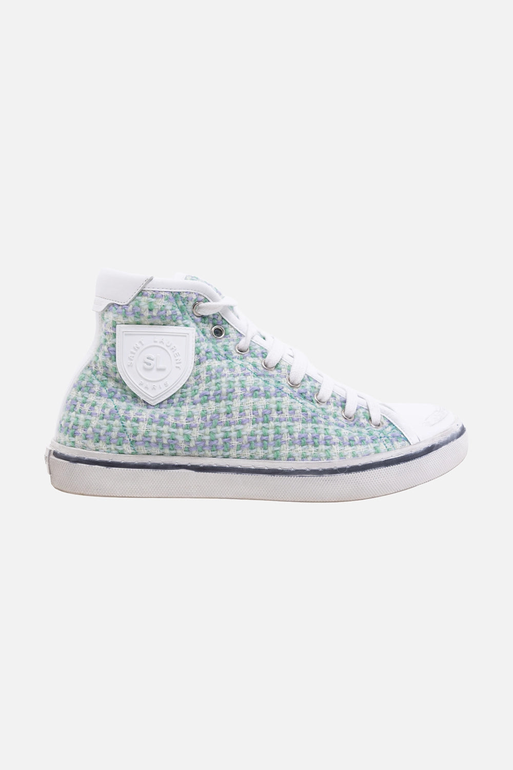 Malibu High-Top Sneakers in Tweed