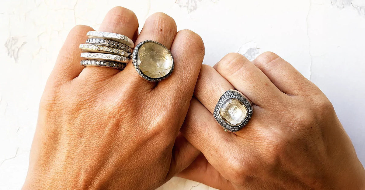 Rosa Maria Jewellery – Stacking rings & rose‑cut diamonds