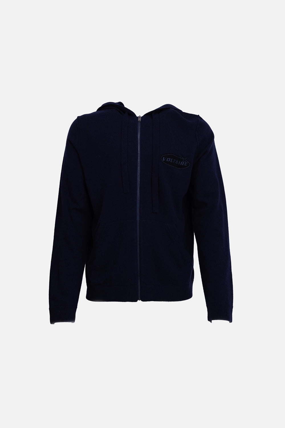 パーカー MUSE de Deuxieme Classe ZIP PARKER SFMOMA Vintage Black Turret Zip Hooded Sweatshirt - SFMOMA Museum