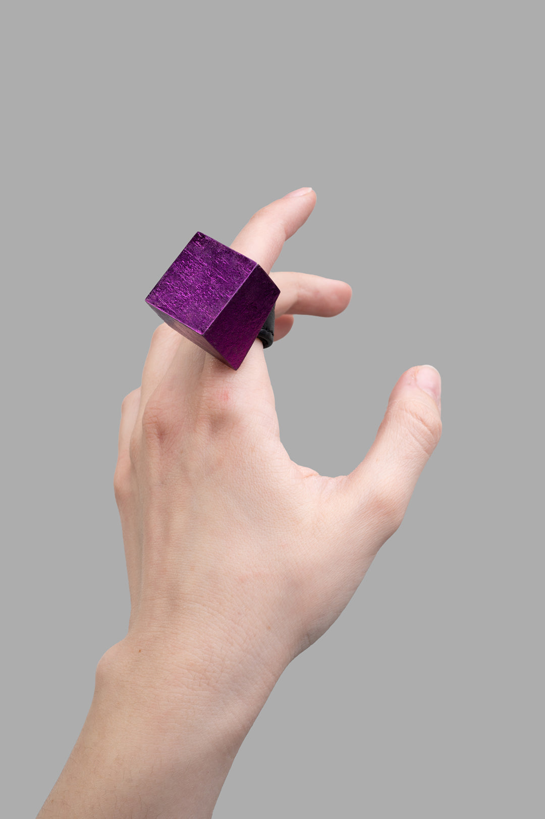 Monies Cinis Ring in Purple, product view 2