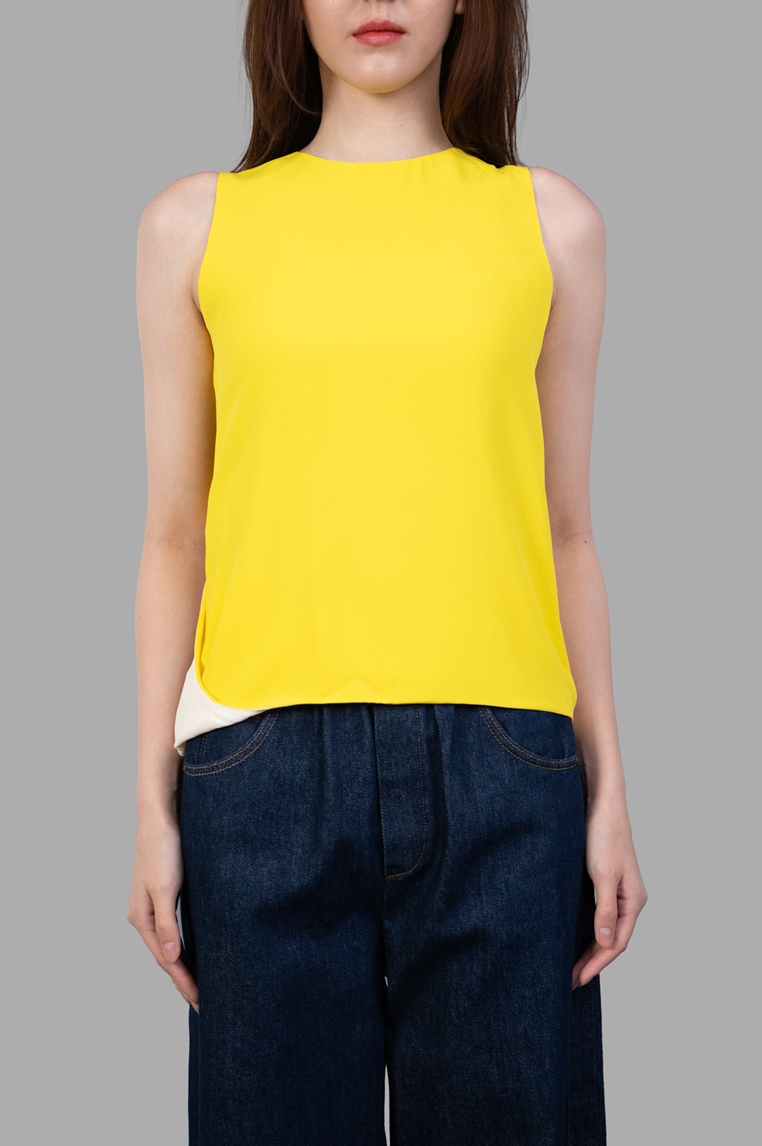 MSGM Color-block Top, product view 2