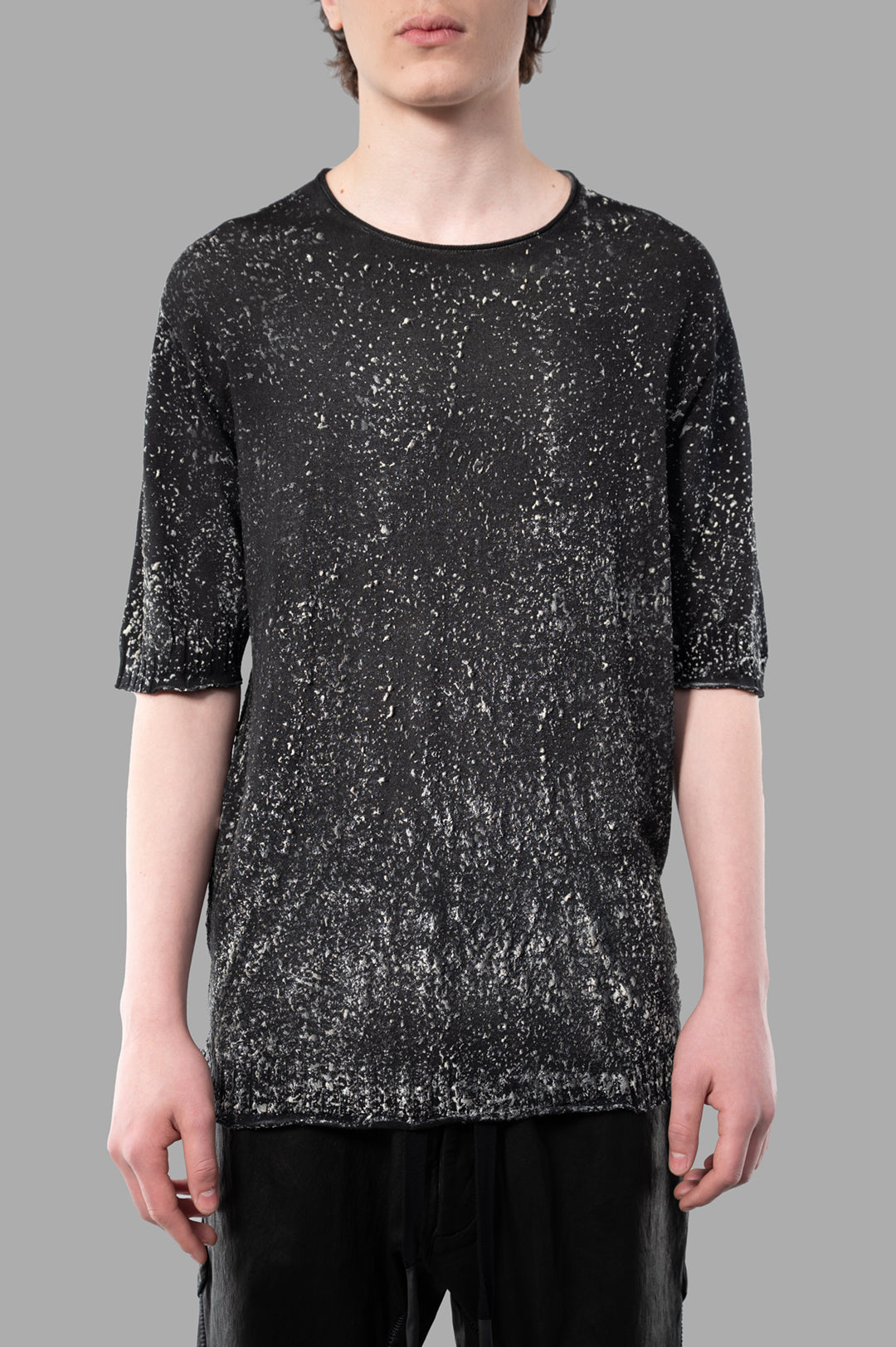 MD 75 Airbrushed Sweater in Grey product image
