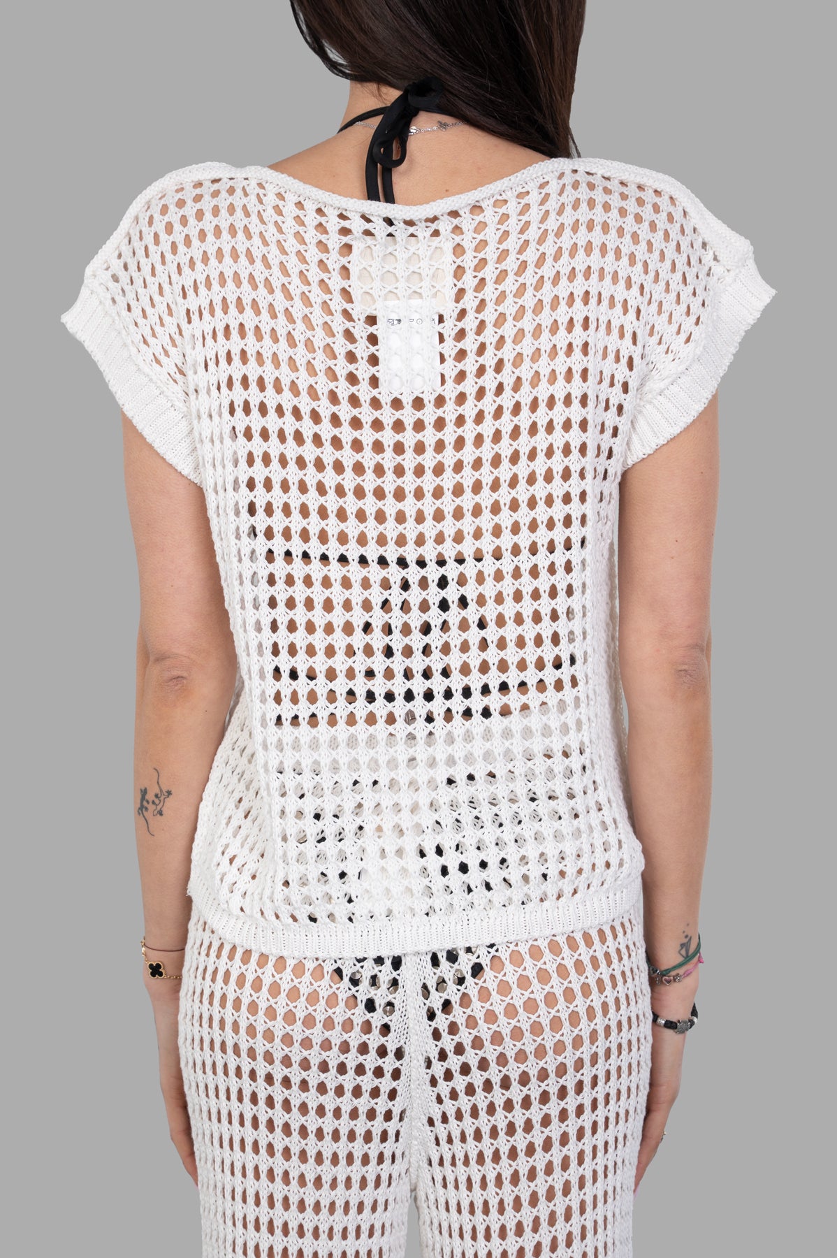Marc Point Beach Cover-Up Top in White product image