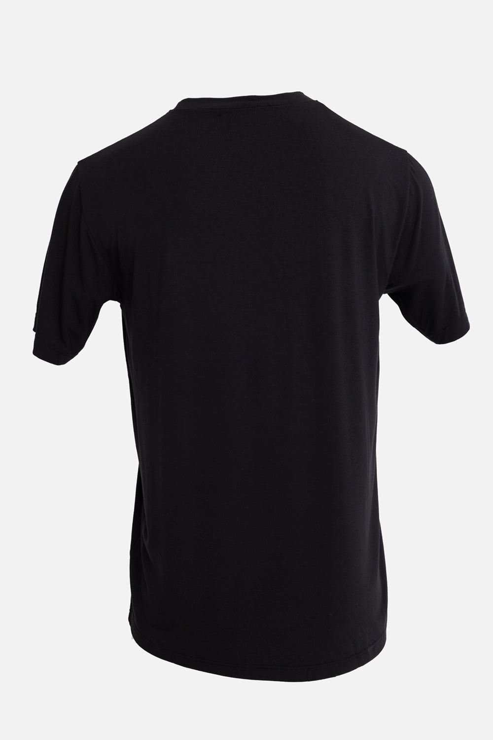 La Haine Inside Us men's T-shirt in black, back view, plain back and short sleeves
