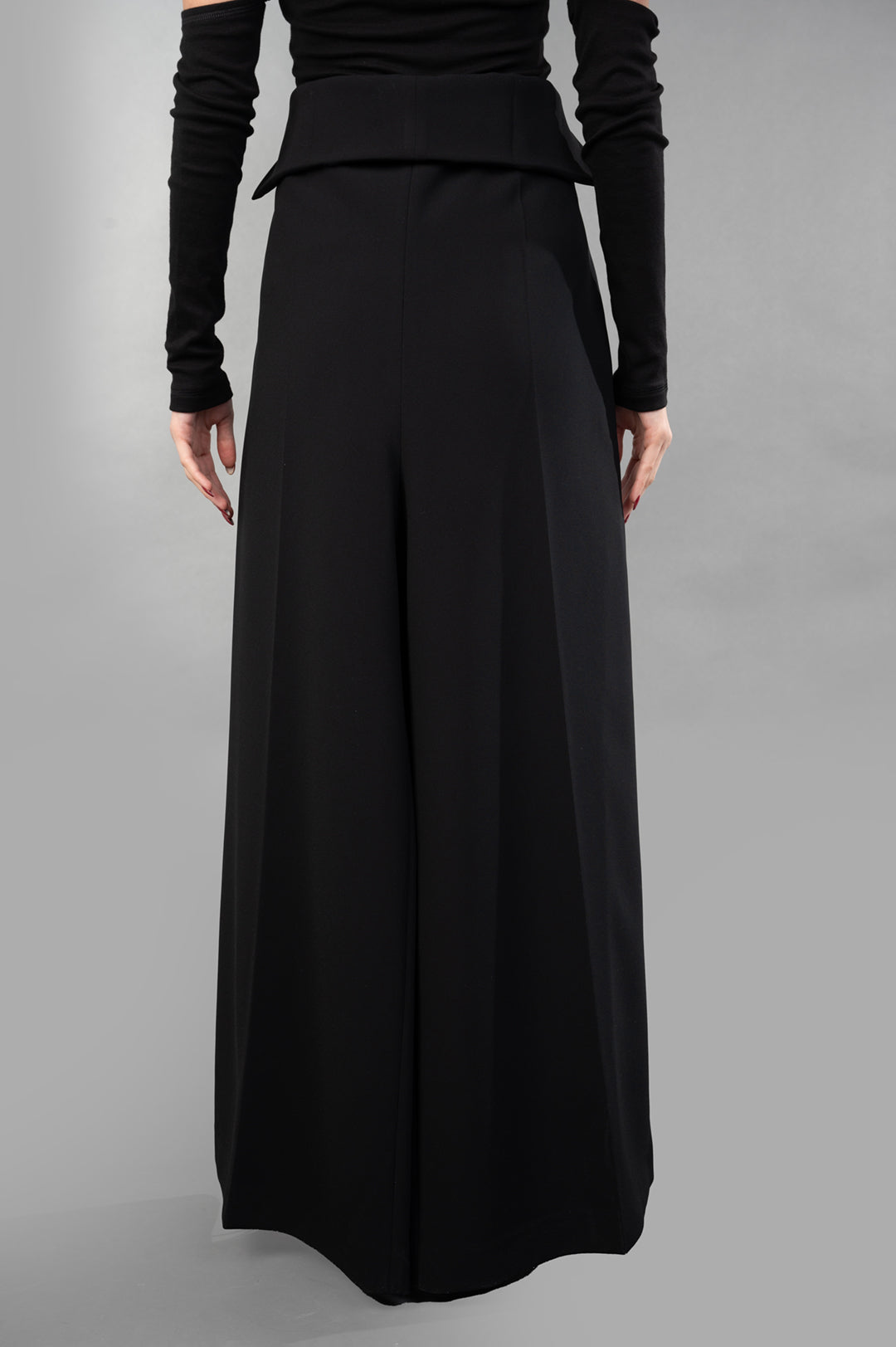 A.W.A.K.E. MODE Asymmetric Half-Denim Skirt product image